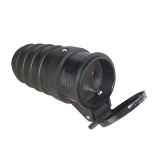 1 - Tomada Schuko estanque para autocaravana de jardim